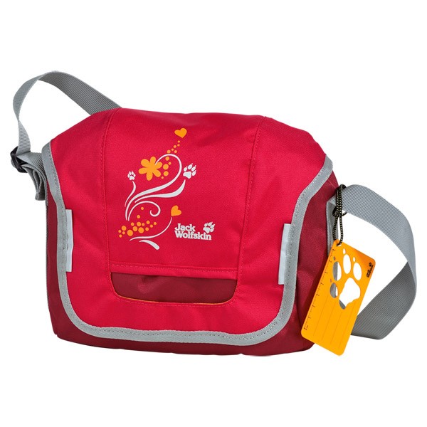 Jack Wolfskin AMIKO Kinder Tasche clear red 2002691